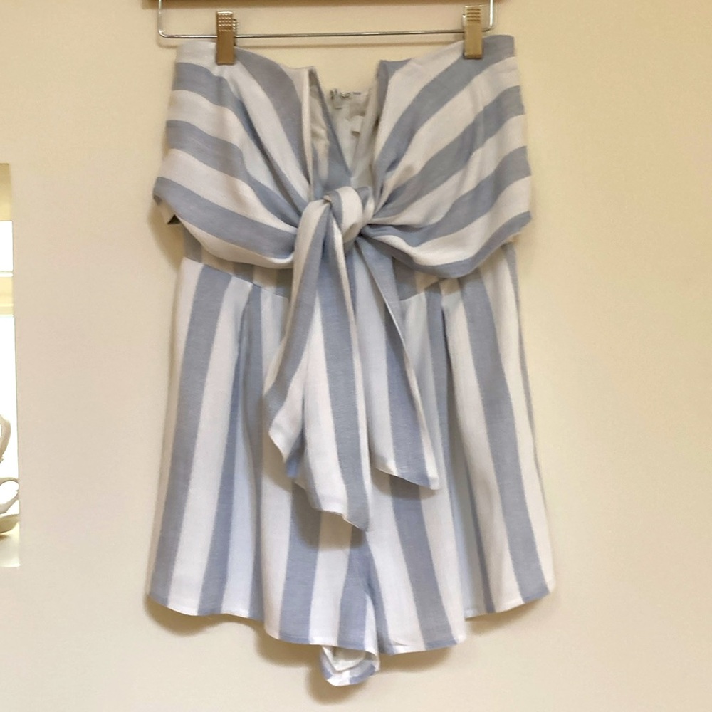 NEW! STRAPLESS ONE PIECE SHORT OUTFIT WITH BUILT IN BRA